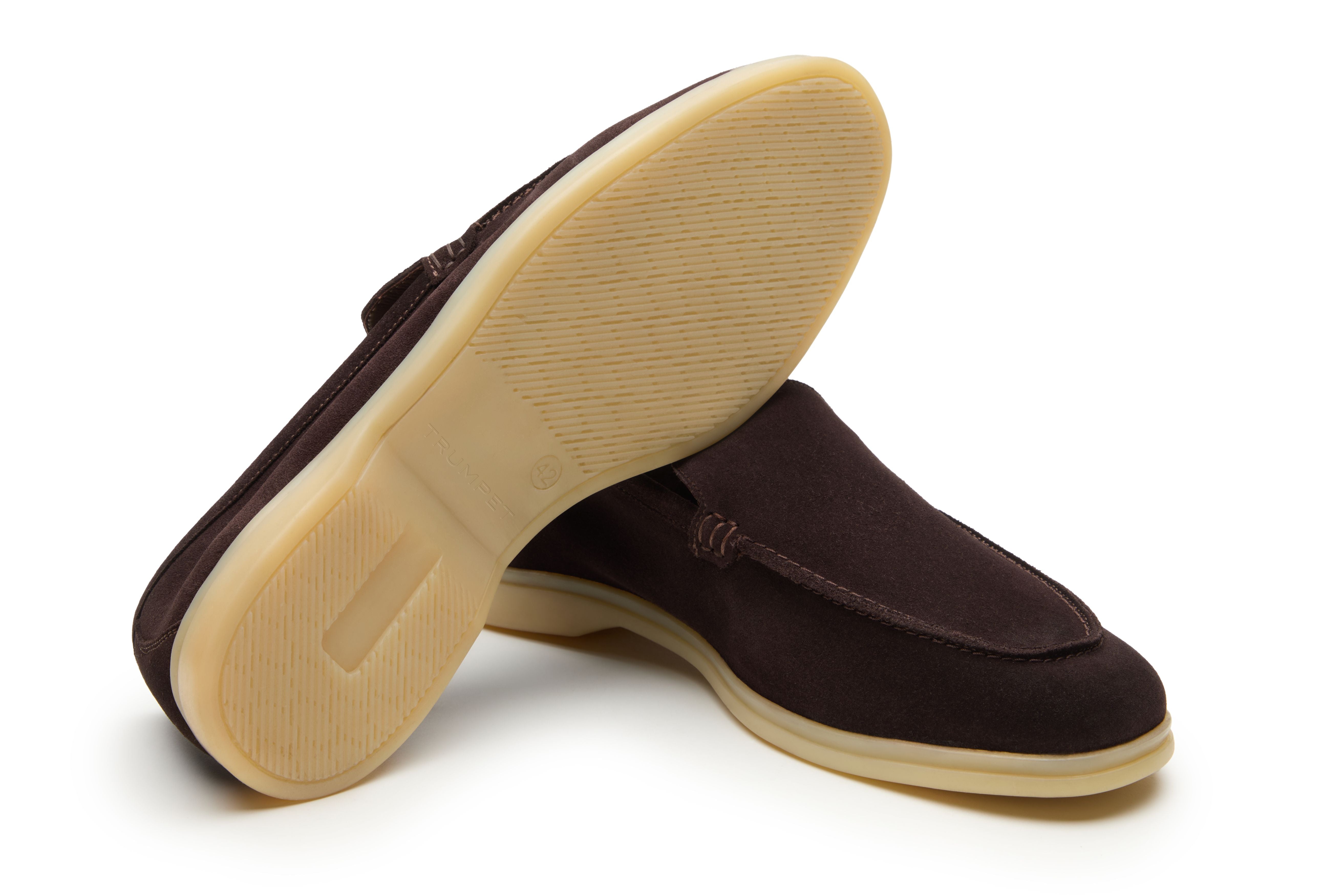 Yacht Loafers In Cocoa Brown Suede