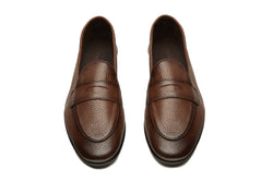 Belgian Loafer In Brown Suede