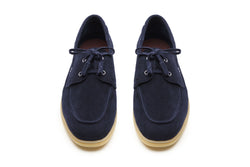 Boat Shoes In Navy Suede