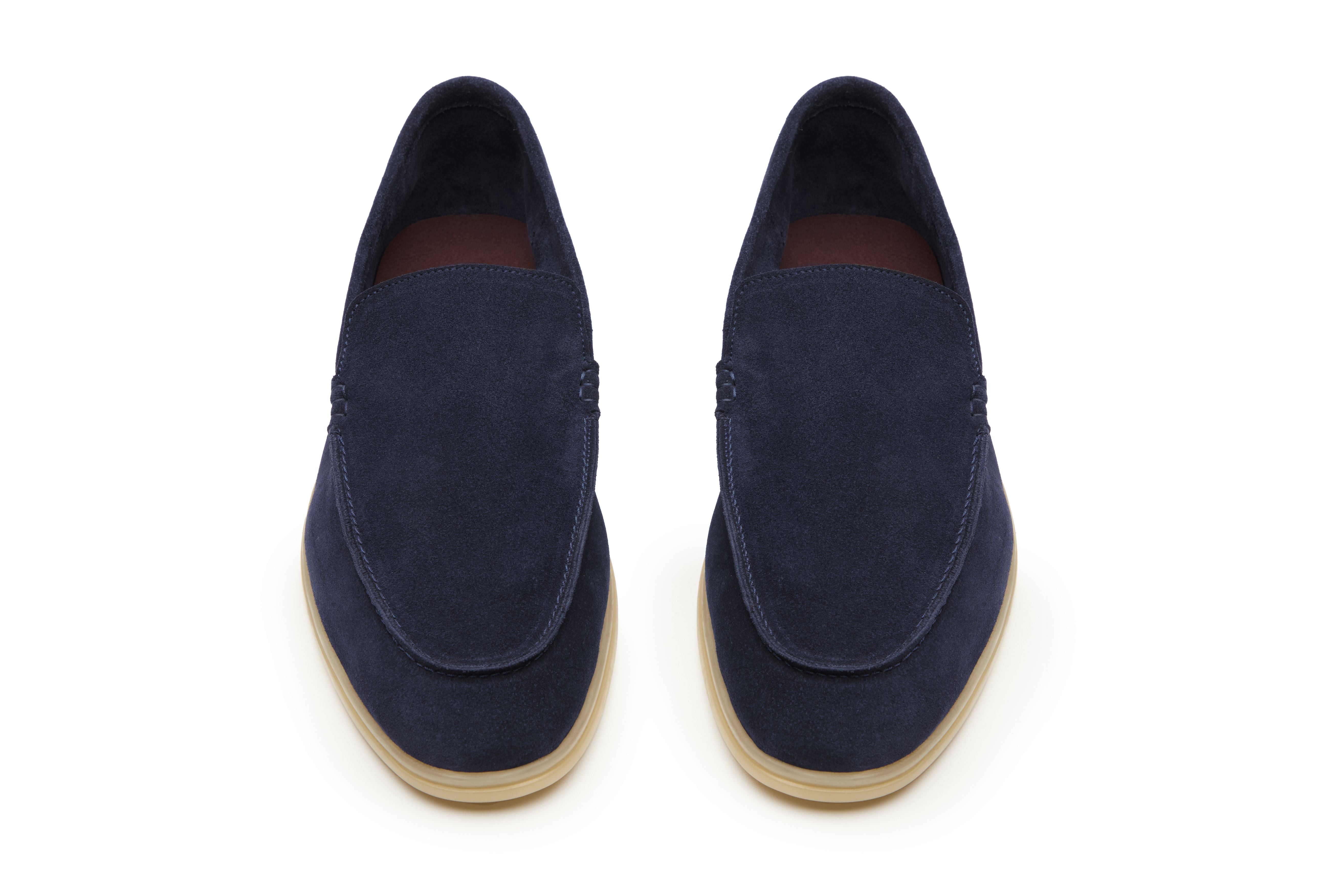 Yacht Loafers In Navy Suede