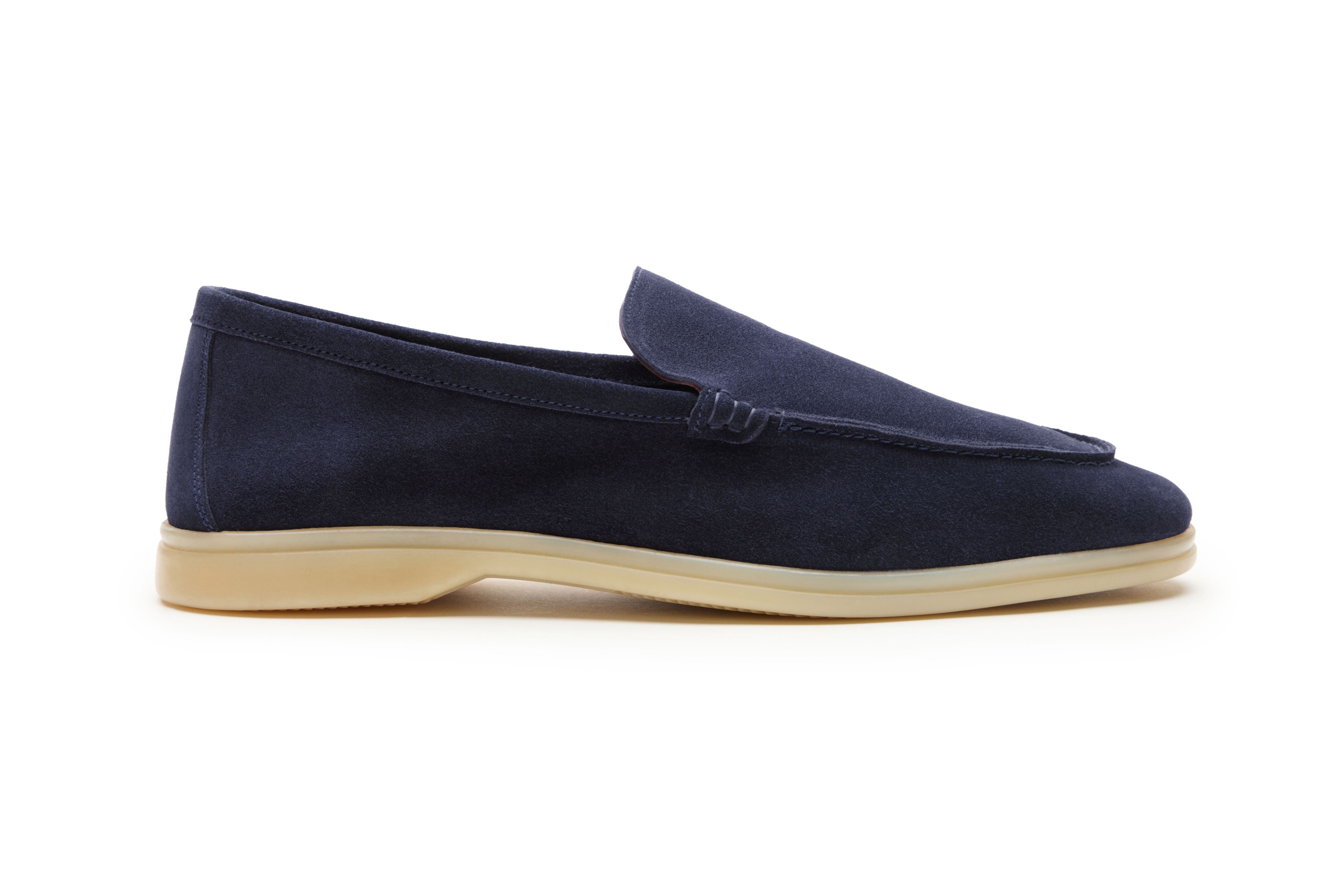 Yacht Loafers In Navy Suede