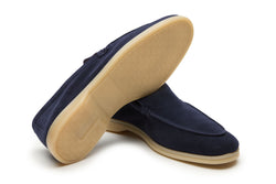 Yacht Loafers In Navy Suede