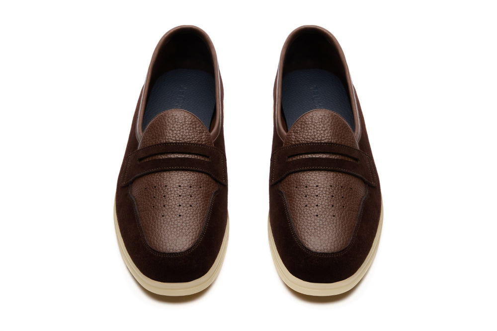 Spectator – Brown Suede and Brown Milled