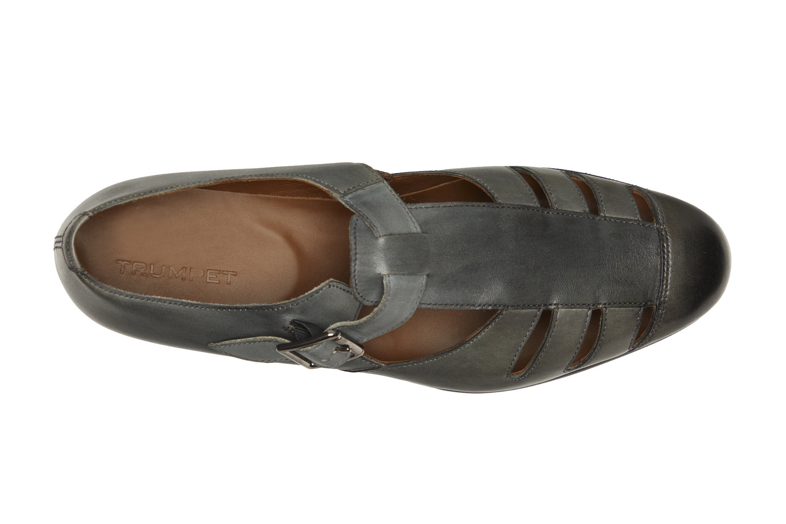 T-Bar Sandals In Graphite Grey