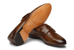 Butterfly Loafers  In Brown