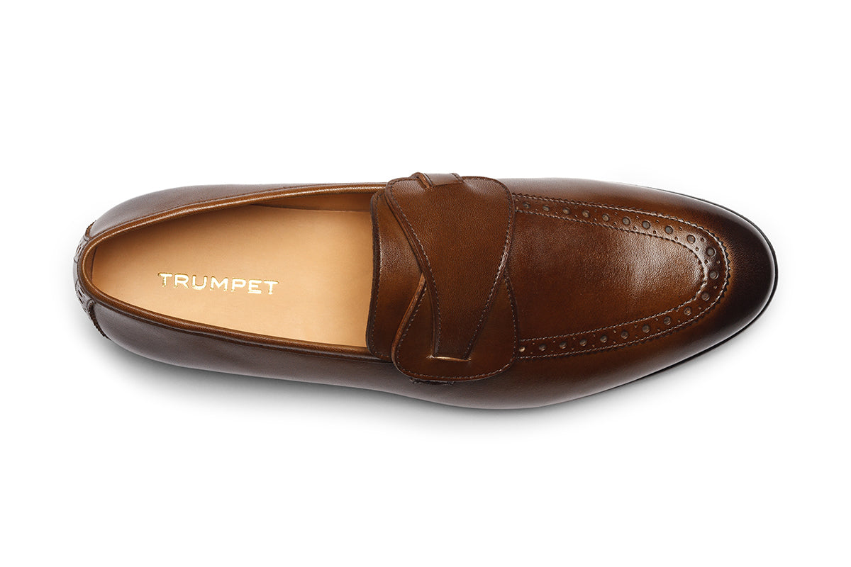 Butterfly Loafers  In Brown