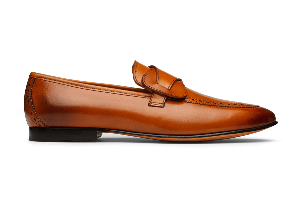 Butterfly Loafers  In Tan