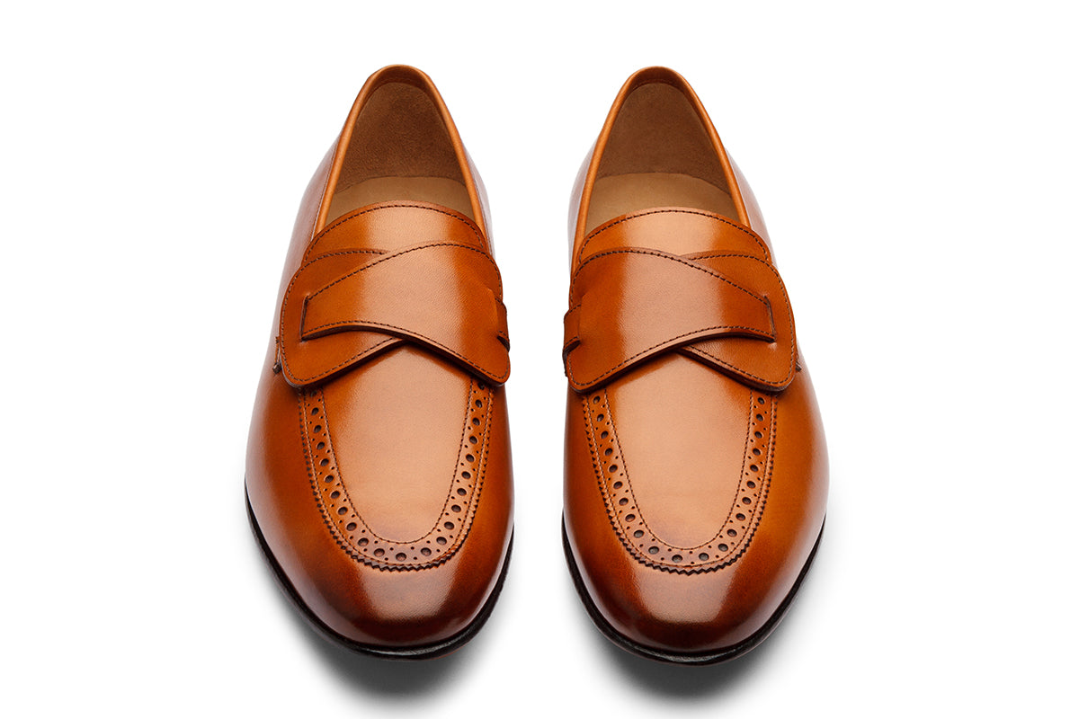 Butterfly Loafers  In Tan