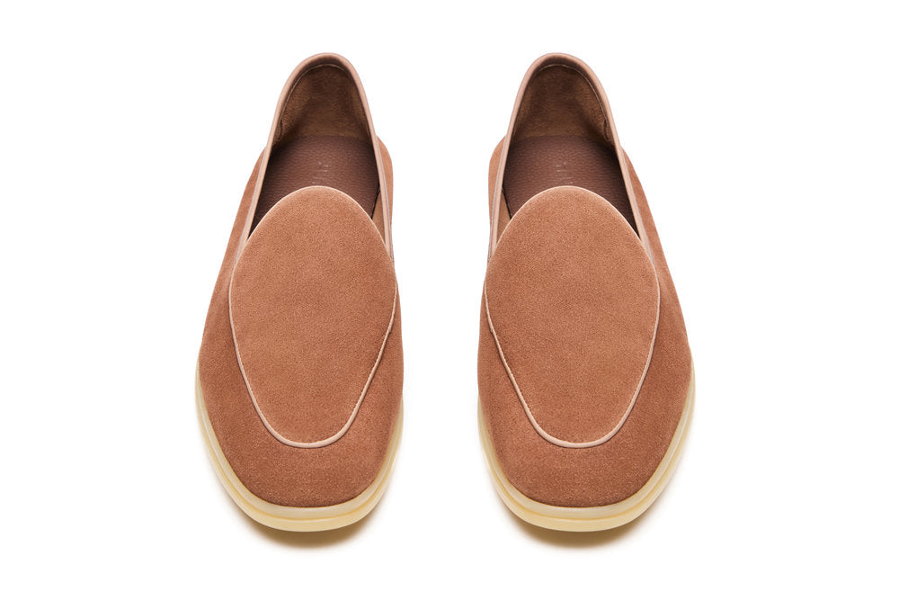 Belgian Loafers in Cappuccino