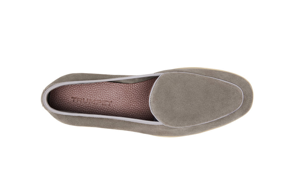 Belgian Loafers in Dark Grey